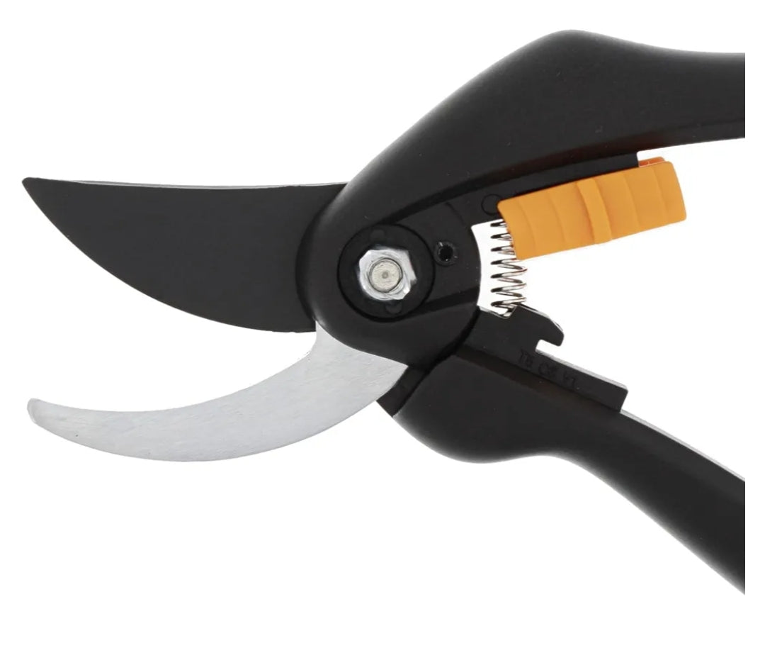 Fiskars Pruning Shears P26 , 20cm, Black/Orange, SingleStep.