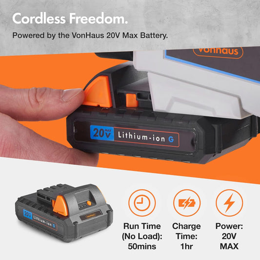 VonHaus Cordless Grass Trimmer